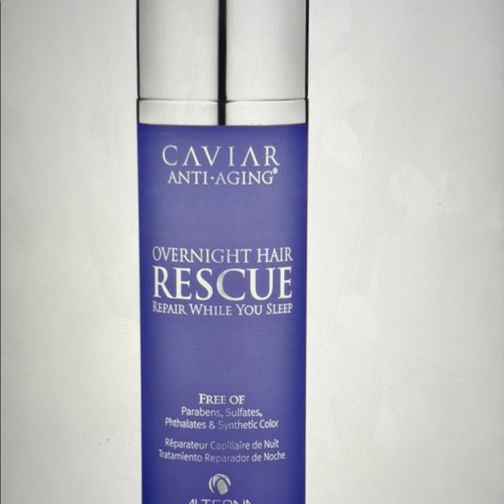 Caviar Anti-Aging Overnight Hair Rescue - Purple NEW